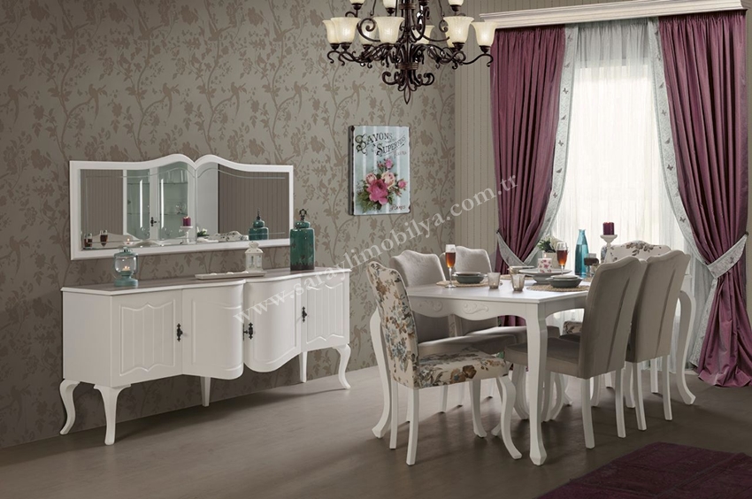 kelebek yatak odası takımı, country yemek odassı takımları, vira